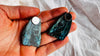 Chrysocolla and Sterling Silver Earrings. 2886