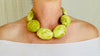 Serpentine Necklace. Large Oval Beads. Sterling Silver Jewelry. Modern Boho Style, Natural Stone Accessory
