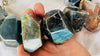 Labradorite & Ammonite Necklace. One-of-a-Kind. Sterling Silver.