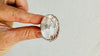Sterling Silver Quartz Cocktail Ring, Adjustable Size, Taxco Artisan Made. 4257
