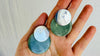 Guatemalan Jade Earrings. Sterling Silver