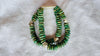 Duo of Guatemalita Bracelets. Beaded with Sterling Silver.