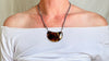 Amber Pendant Necklace Sterling Silver Chain. 1420. IN COMPLIANCE with Etsy Regulations.