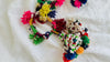 Pair Vintage Banjara Bracelets. Beaded Tassel Accessories and Decor! 4297