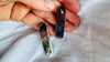 Sonora Sunrise Silver Post Earrings. Rare Chrysocolla Cuprite. Sterling One-of-a-Kind. 3013
