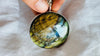 Labradorite Pendant Necklace. Heavy Sterling Silver Chain. 2716