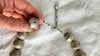 Graduated Silver Bead Necklace. Bench Beads. Gorgeous. 2298