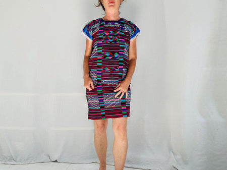 Huipil San Lucas Ojitlan. Media Gala. Oaxaca, Mexico.