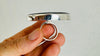 Faceted Labradorite Cocktail Ring. Adjustable Sterling Silver Jewelry. Gorgeous Flash. 4013