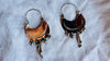 Shiny Silver Hoop Earrings. Oaxacan Jewelry. Sterling Silver. AR2