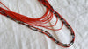 Vintage Bonda Necklace. Multistrand Beaded. Odisha India.