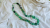 Long Fluorite & Sterling Silver Necklace.