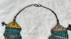Antique Turquoise Necklace. Multi Strand. 1023