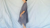 Mexican Gauze Dress. Hand Dyed. Applique Work. One Size.