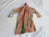 Vintage Kantha Wrap Jacket. Kimono Style. All Cotton Hand Quilted. 4366