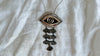 Eye Milagro Pendant Necklace. Mexico. Sterling Silver. 2030