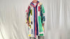 Vintage Kantha Color Block Coat.