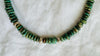 Guatemalita & Sterling Silver Necklace Bracelet Duo. Jadeite Jewelry. Mayan Jewelry. Guatemalan Jade. 4050