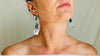 Ancient Roman Glass & Berber Coin Earrings. Handmade Sterling Silver Designer Jewelry. 2755