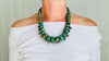 Mayan Guatemalita Jade Graduated Choker Necklace. Guatemalan.