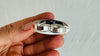 Moonstone Two Finger Ring. Adjustable. Gorgeous Flash. 1288