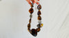 Dramatic Amber Necklace. Antique Sterling Silver Beads. Maximalist Designer Jewelry. IN COMPLIANCE with Etsy Regulations