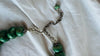 Guatemalita Jade Necklace. Sterling Silver. Handmade Jewelry. 2849