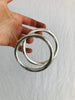 PAIR Fine Silver Bangle from the Karen Hill Tribe of Thailand
