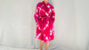 Cotton Velvet Tie Dyed Robe. Luxe 100% Cotton. One size.