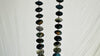 Long Fluorite and Silver Necklace. Handmade Beaded Jewelry. Beautiful Blue Stone. Statement Necklace.