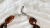 Amber Beaded Necklace, Oaxacan Filigree Pendant. Sterling Silver. IN COMPLIANCE with Etsy Standards. 1349