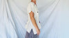 Hand-Embroidered Oaxacan Blouse. Sacred Heart Motif. All Cotton.