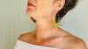 Karen Hill Tribe Earrings. Oversized Hoops. 24kt Gold Plated. Vermeil. 0682 SCRATCH N DENT
