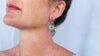 Oaxacan Filigree Earrings. Turquoise. Sterling Silver. Mexico. Frida Kahlo. 2818
