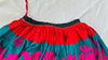 Vintage Banjara Skirt. Hand-Embroidered Drawstring Skirt. 4215