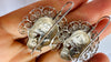Oaxaca Skull Earrings I Sterling Silver Calavera from Mexico I Frida Kahlo Inspired Jewelry