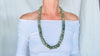 Long Jade Necklace. Oaxaca. Replica. 2484