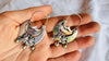 Oaxacan Hoop Earrings. Arracadas. Sterling Silver. Mexico. Frida Kahlo