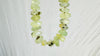 Rutilated Prehnite Necklace. Sterling Silver. 2641