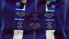 Vintage Oxchuc Mexican Huipil. Vibrant Mayan Textile.