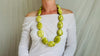 Large Serpentine Necklace. Sterling Silver. 2457