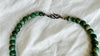 Guatemalita and Berber Silver Necklace. Jadeite. 2072