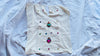 Hand-Embroidered Oaxacan Blouse. Sacred Heart Motif. All Cotton.
