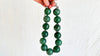 Aventurine Spheres Necklace. Sterling Silver. Adjustable. 1163
