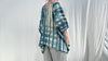 Vintage Indigo Blouse. African. Mali. Shibori