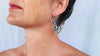 Antique Oaxacan Filigree Earrings. Turquoise. Sterling Silver. Mexico. Frida Kahlo. 2830