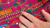 Vintage Banjara Embroidered Drawstring Skirt.