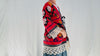 Vintage Uzbek Suzani Silk Embroidered Coat.