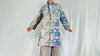 Vintage Kantha Quilted Coat, Reversible Art Jacket, One Size.