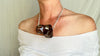 Smoky Quartz Necklace. Sterling Silver. Atelier Aadya. 2330